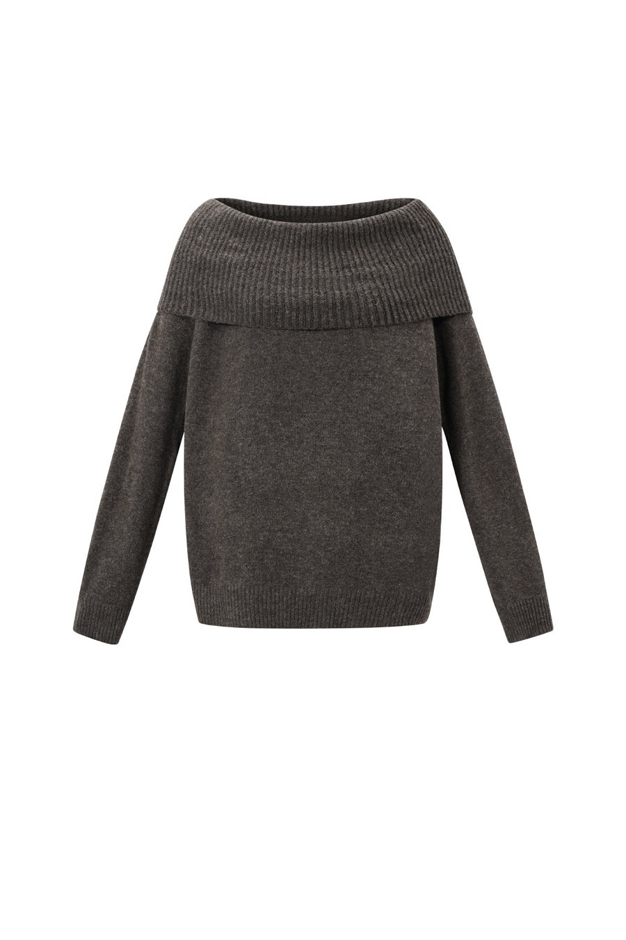 Dames elegante off-shoulder trui van polyester