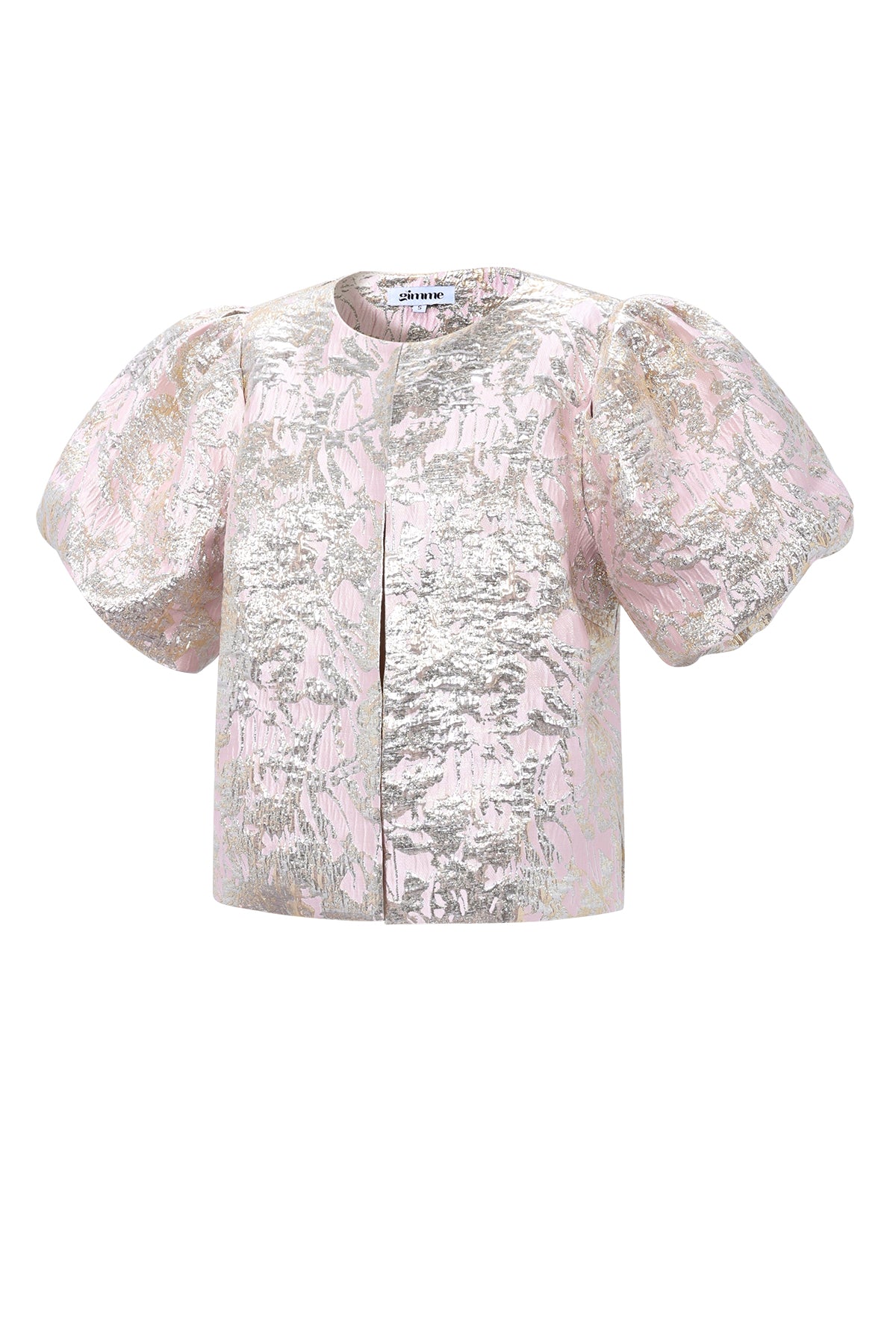 Dames Make You Love Me top met roze bloemenprint – productfoto 5
