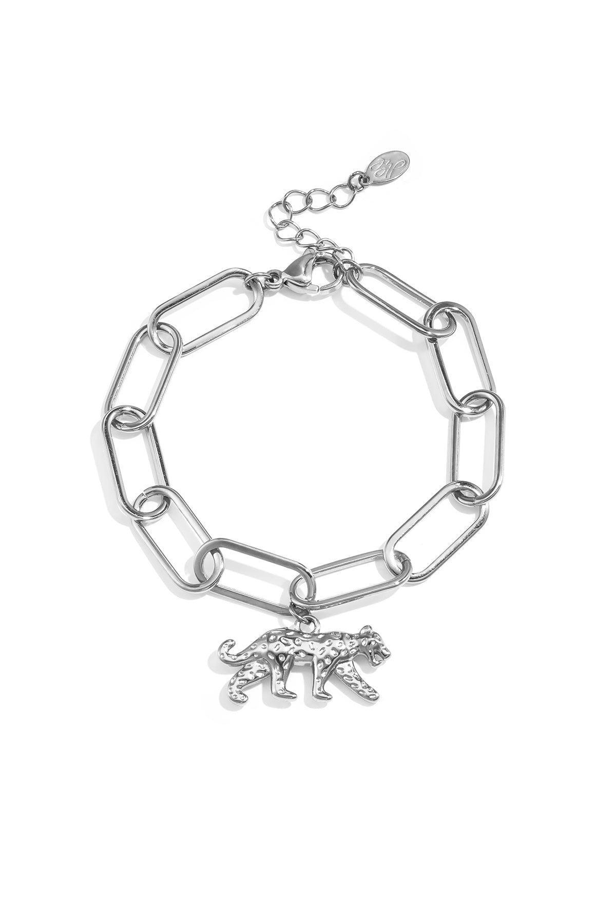 Stainless Steel Charm Bracelet for Women with Animal Motif – Gold-Toned and Silver-Toned