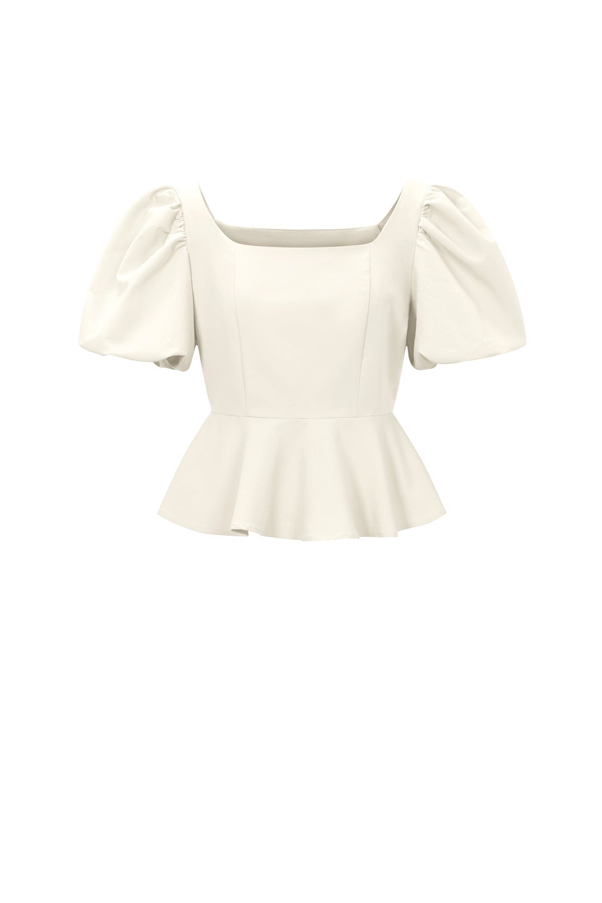 Dames Ariana top van polyester in drie effen kleuren – productfoto 11