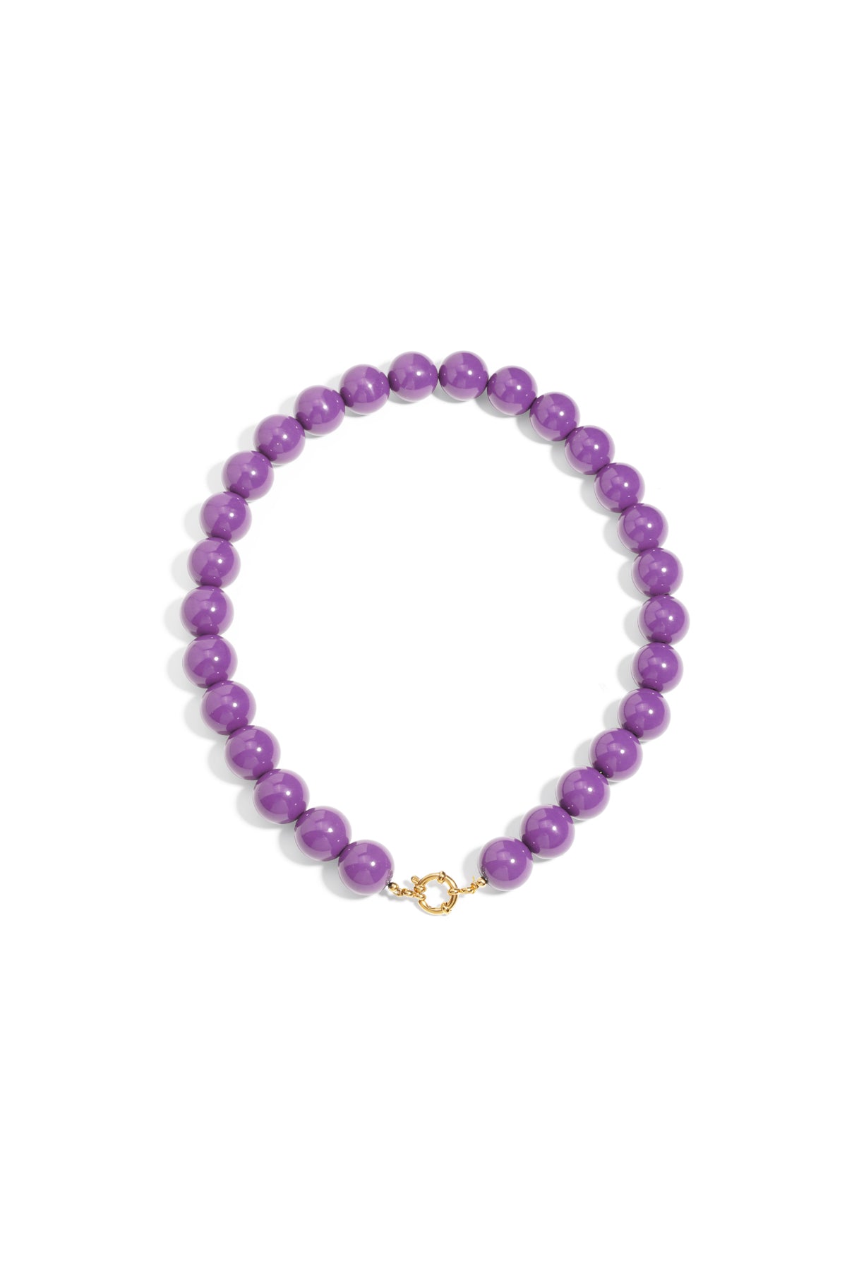 Resin beaded necklace for women - multi-coloured - creative – image 25