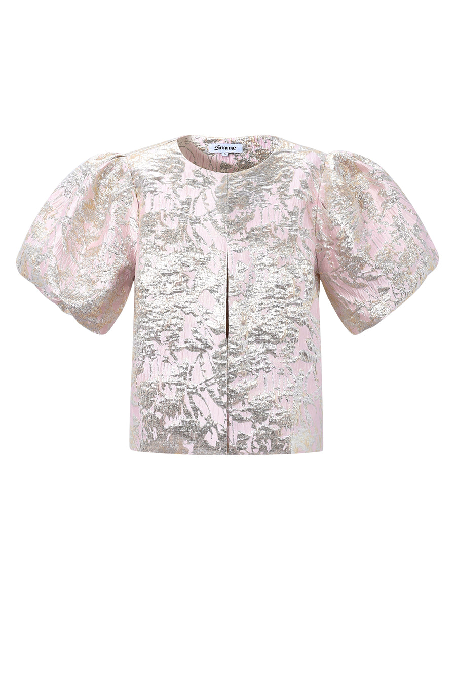 Dames Make You Love Me top met roze bloemenprint