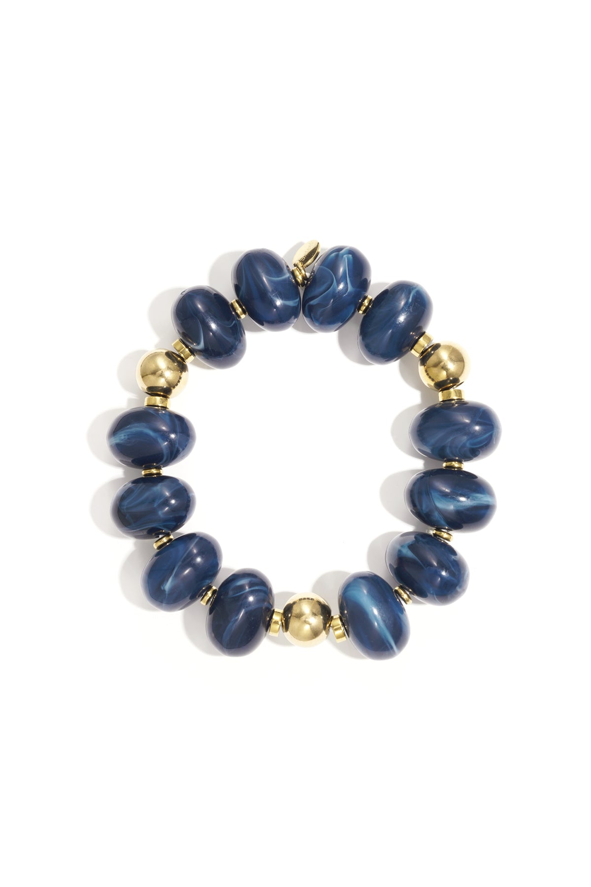 Bracelet perlé en résine, hématite et acier inoxydable 304 pour femme – plusieurs coloris