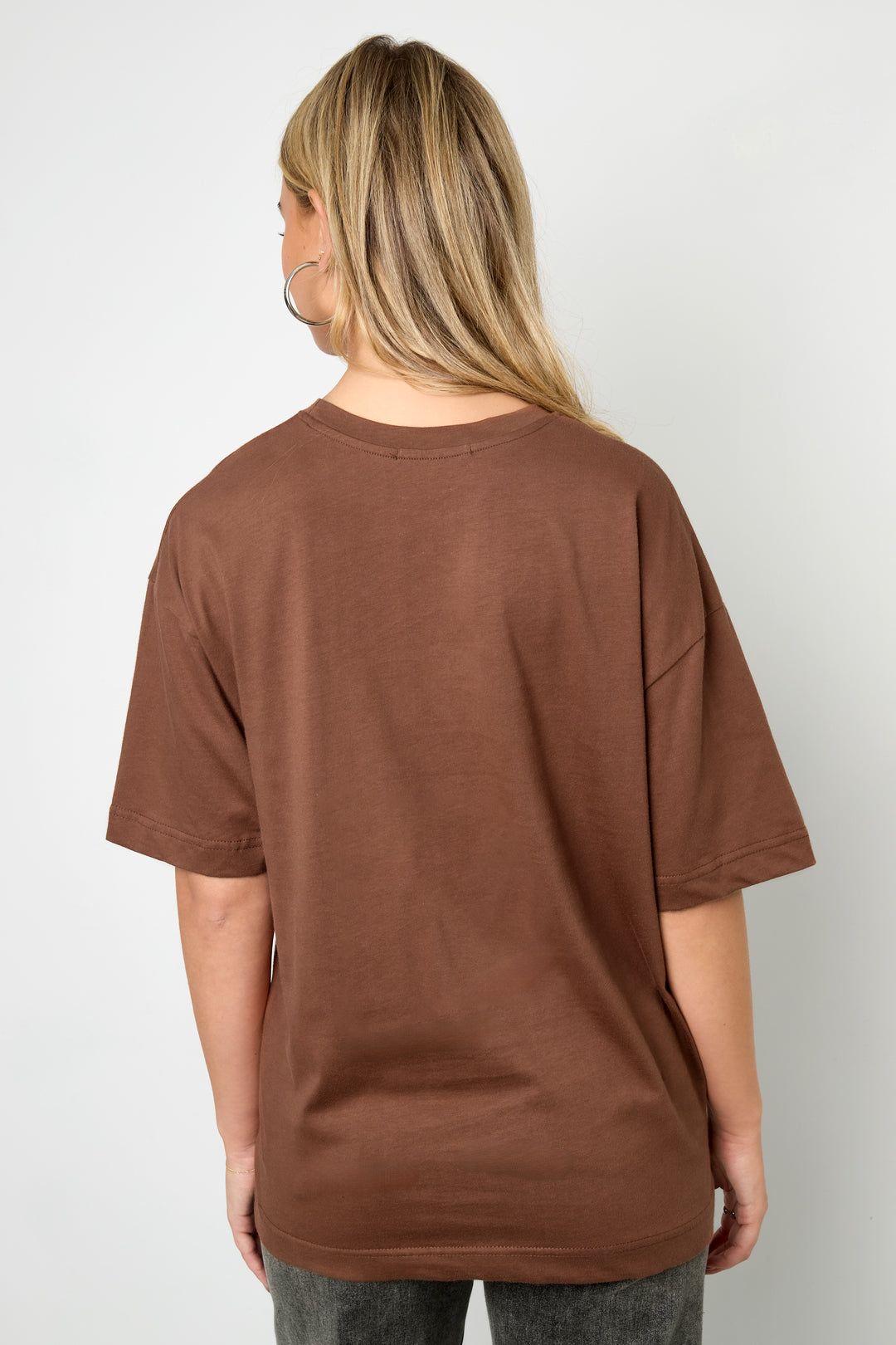 Dames New York T-shirt van katoen met tekst – productfoto 6