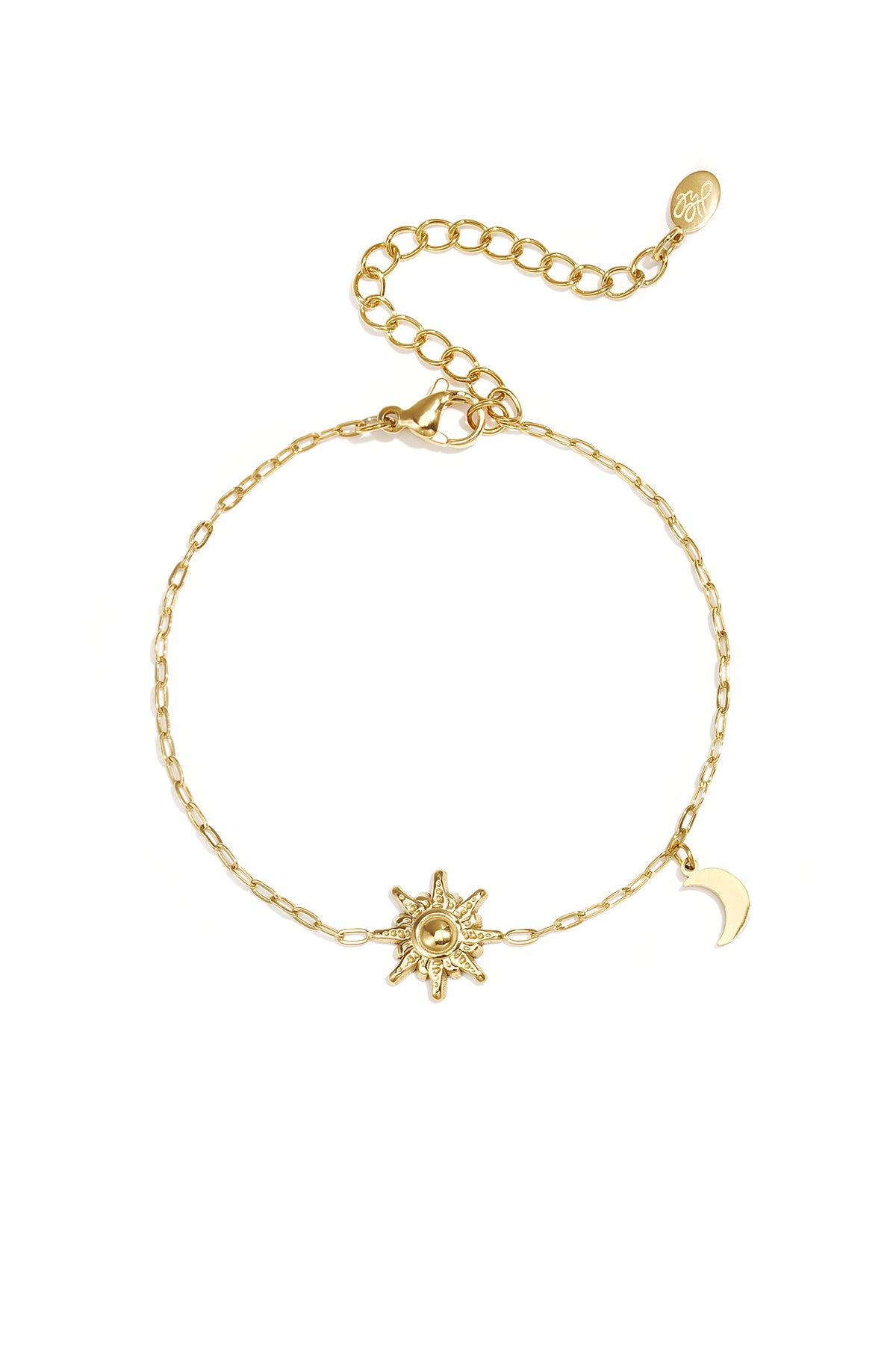 Roestvrijstalen bedelarmbanden met zonnemotief, casual, eenvoudig en voor dagelijks gebruik, damessieraden