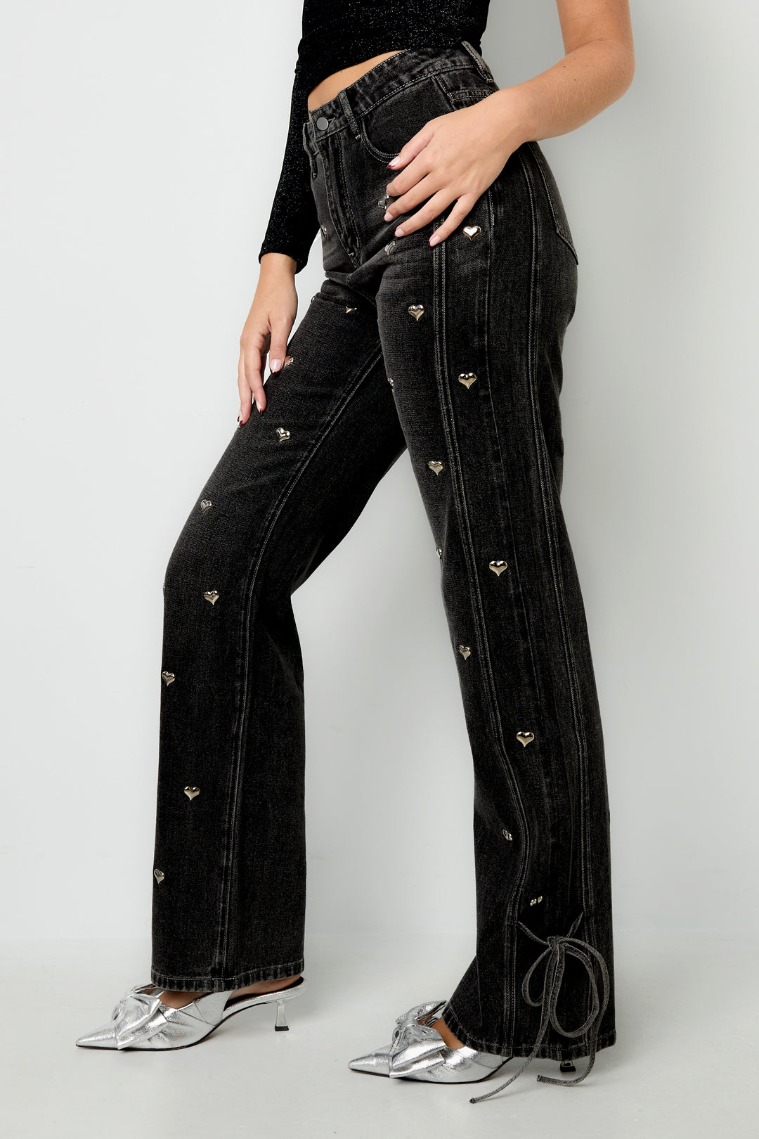 Dames Sweetheart jeans in drie kleuren – productfoto 6