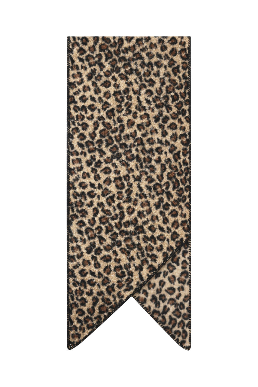 Écharpe d'hiver pour femme 100 % polyester imprimé léopard