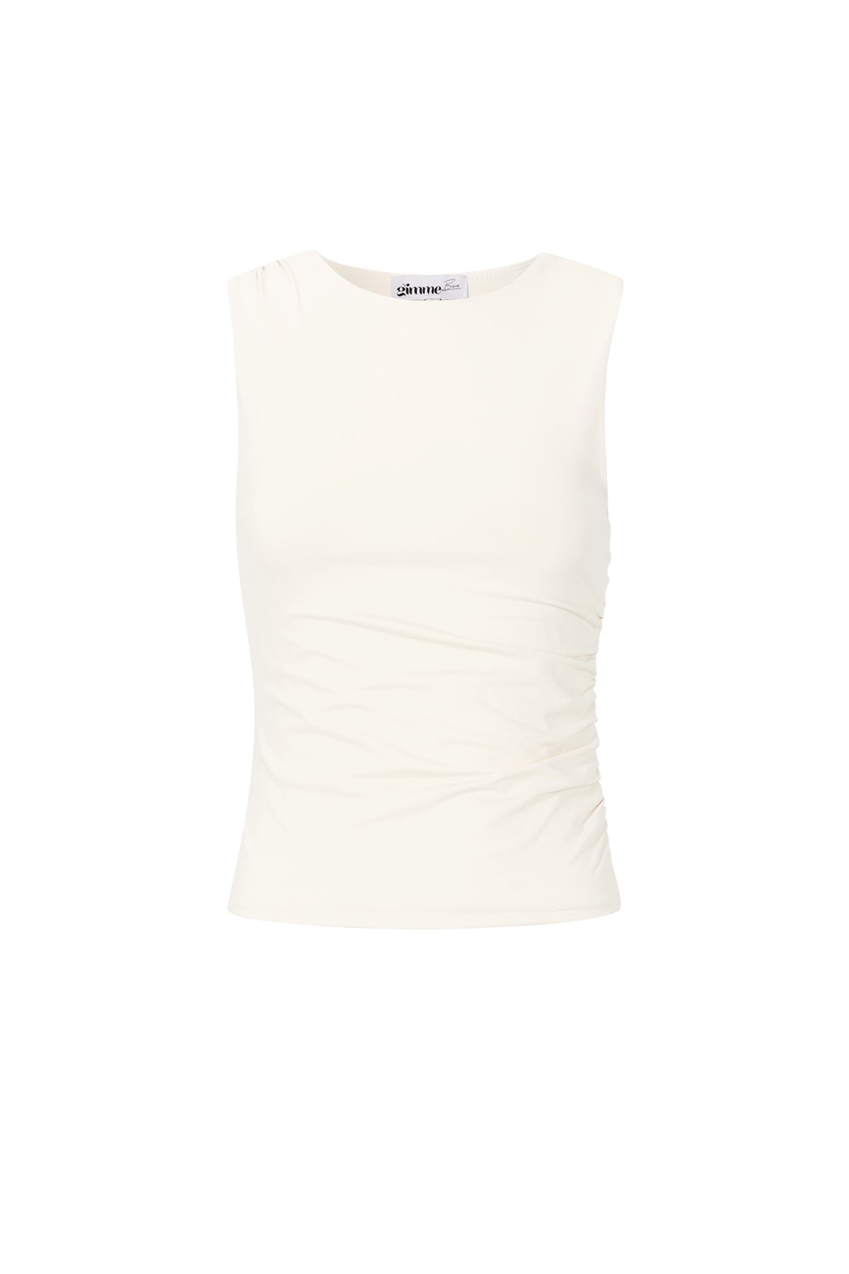 Dames Basic Scrunch top van nylon