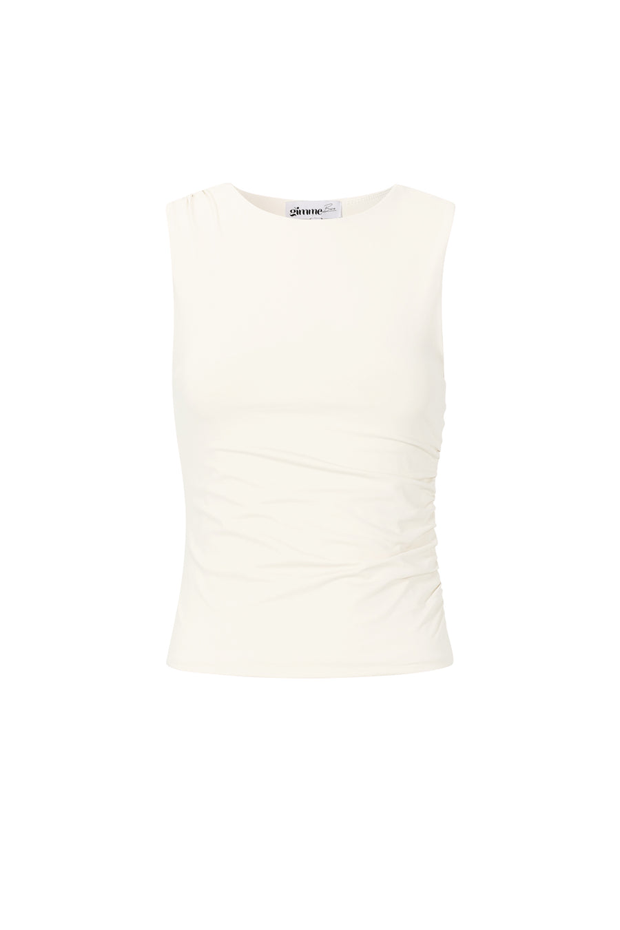 Dames Basic Scrunch top van nylon