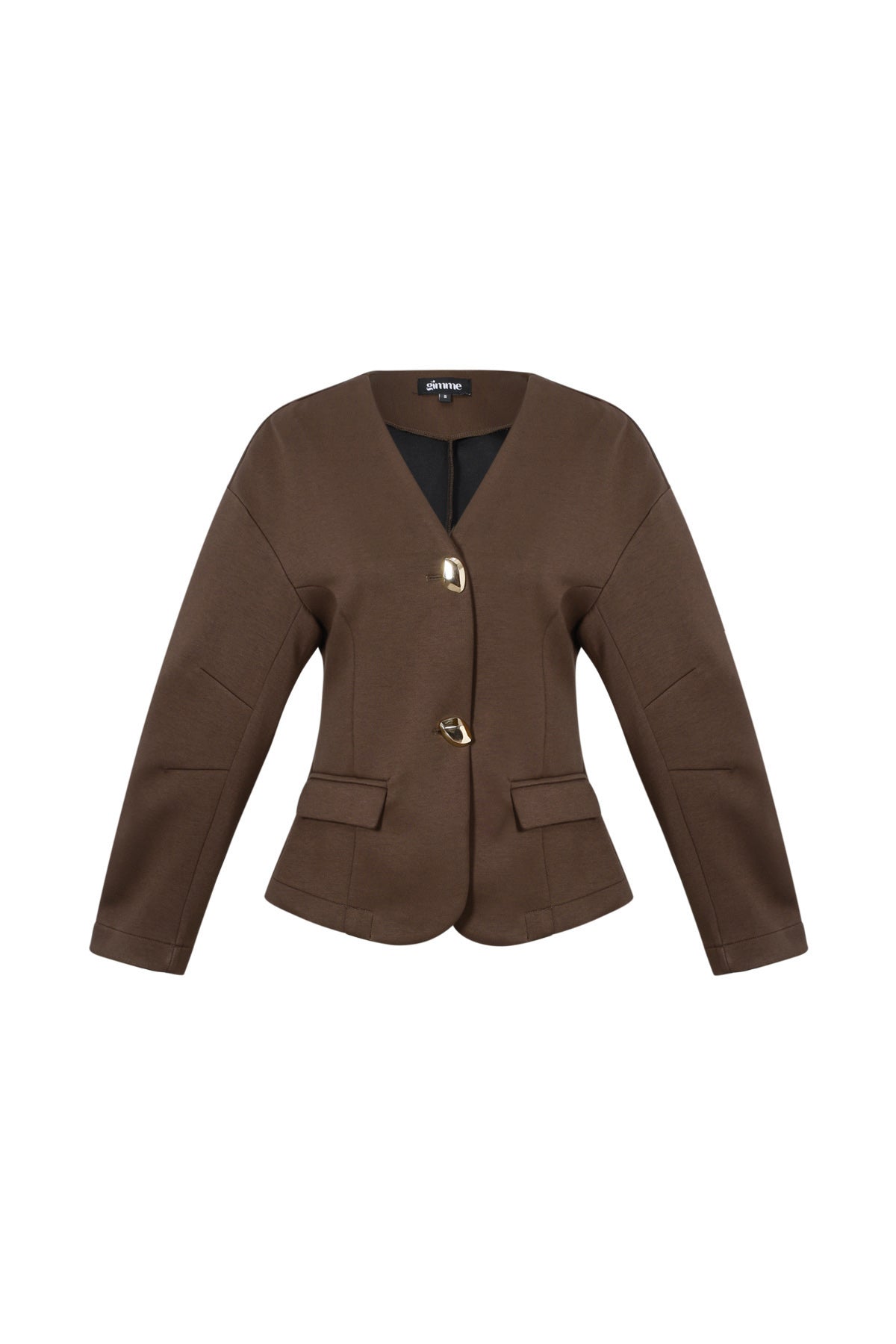 Dames elegant pak van polyester in drie kleuren