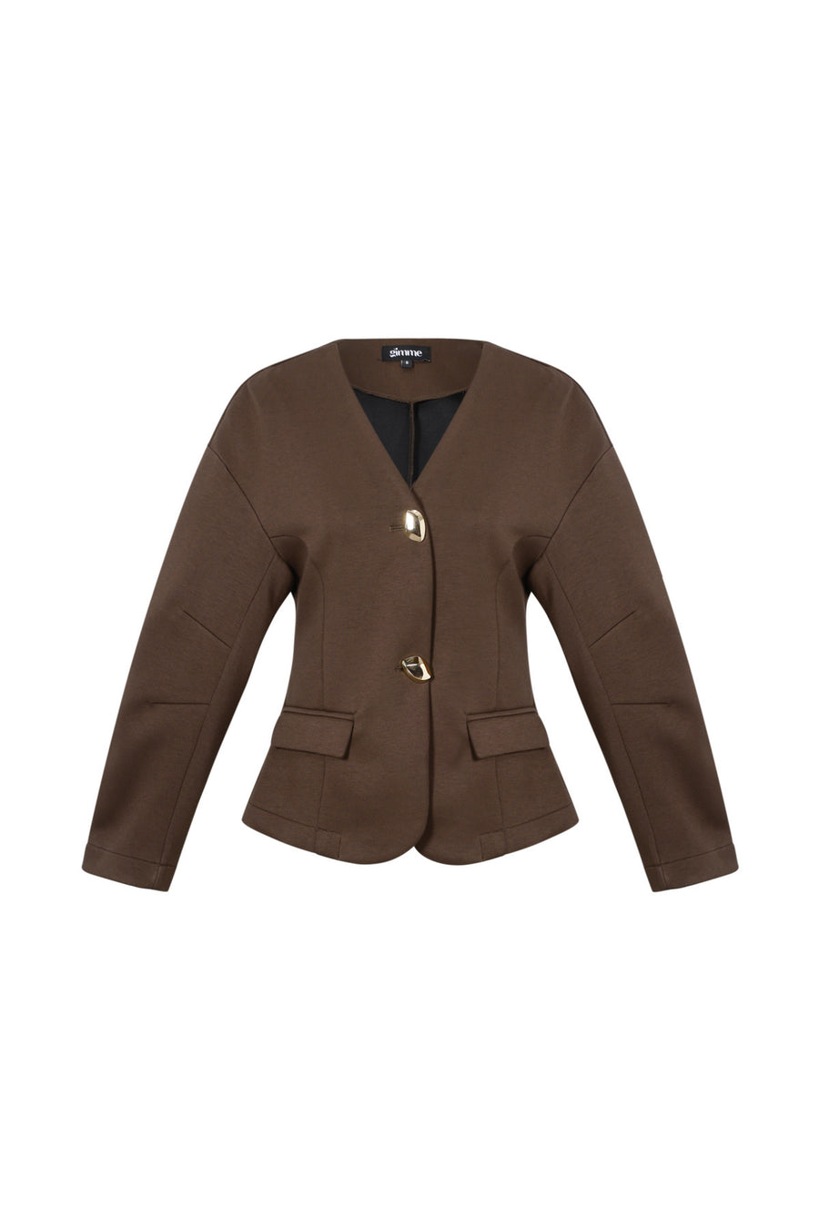 Dames elegant pak van polyester in drie kleuren