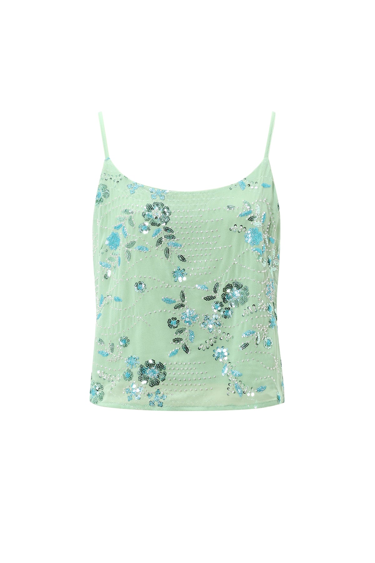Dames Ibiza top met pailletten – productfoto 6