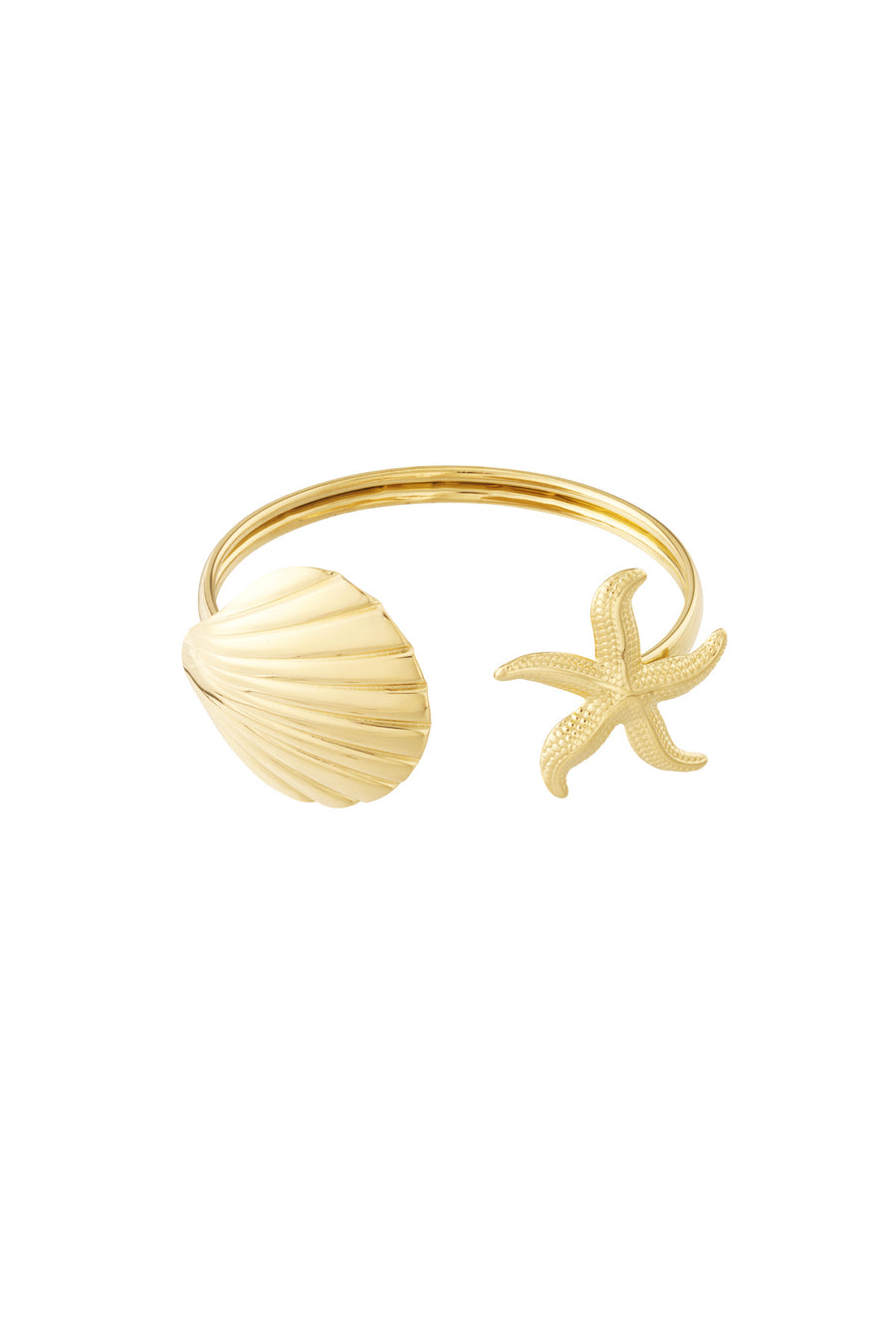 Armband met schelpen en zeester
