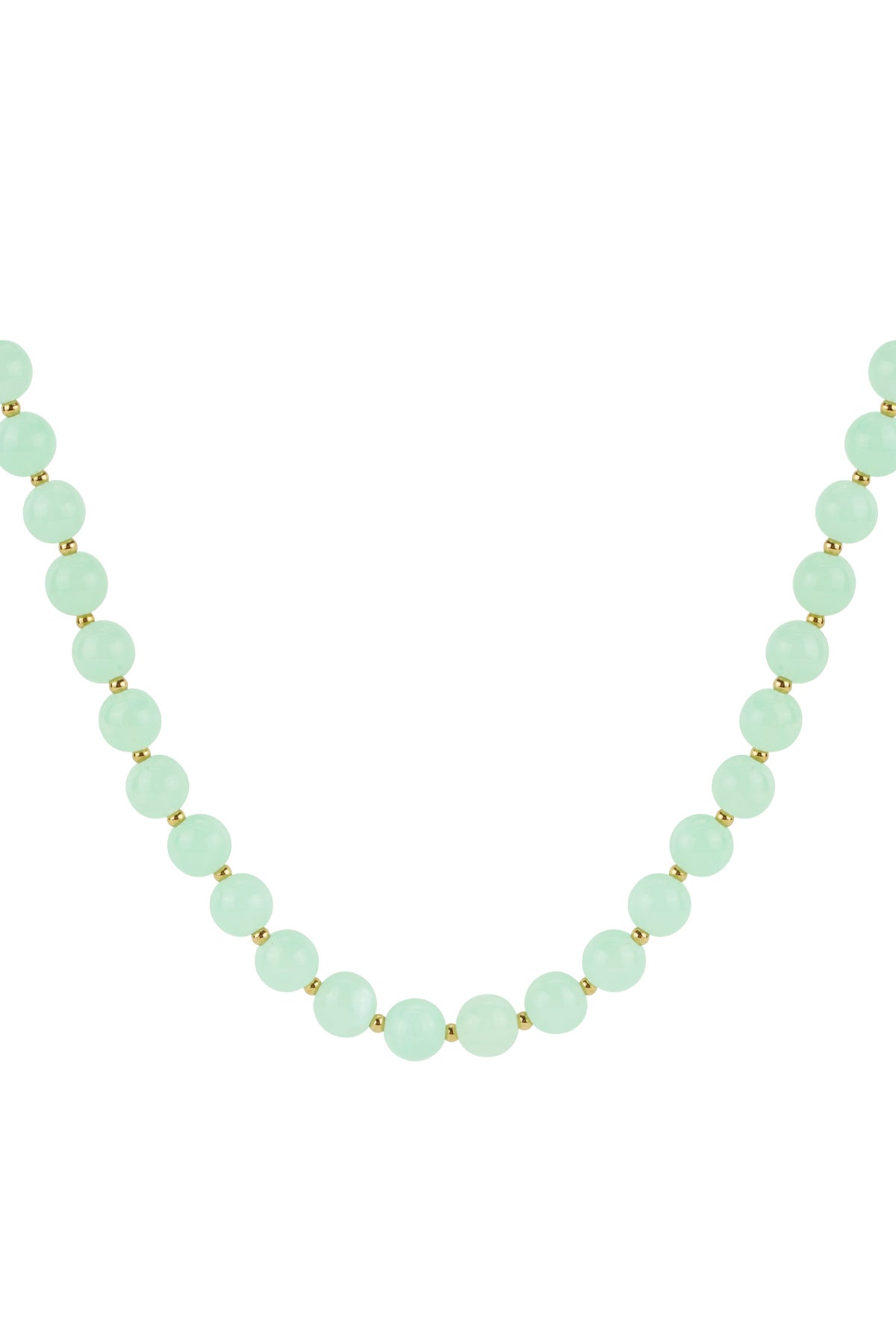 Collier de perles pour femme en acrylique – multicolore – fantaisie