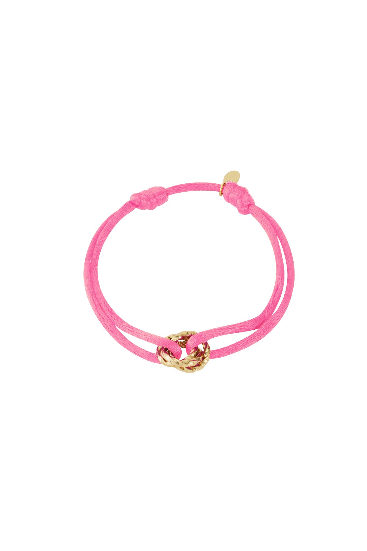 Braided stainless steel women's bracelet with organic shape – multiple colors – image 10