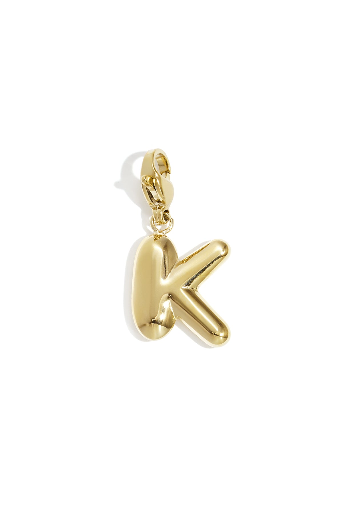 Composant de bijoux en acier inoxydable avec détail lettre – couleur or – photo 13