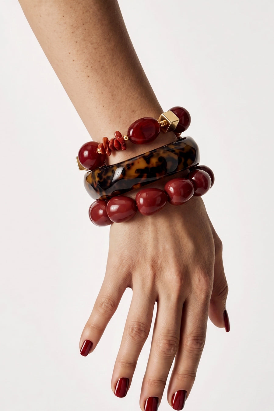 Armbanden met harskralen, Sweet Daily Romantic-serie, damessieraden