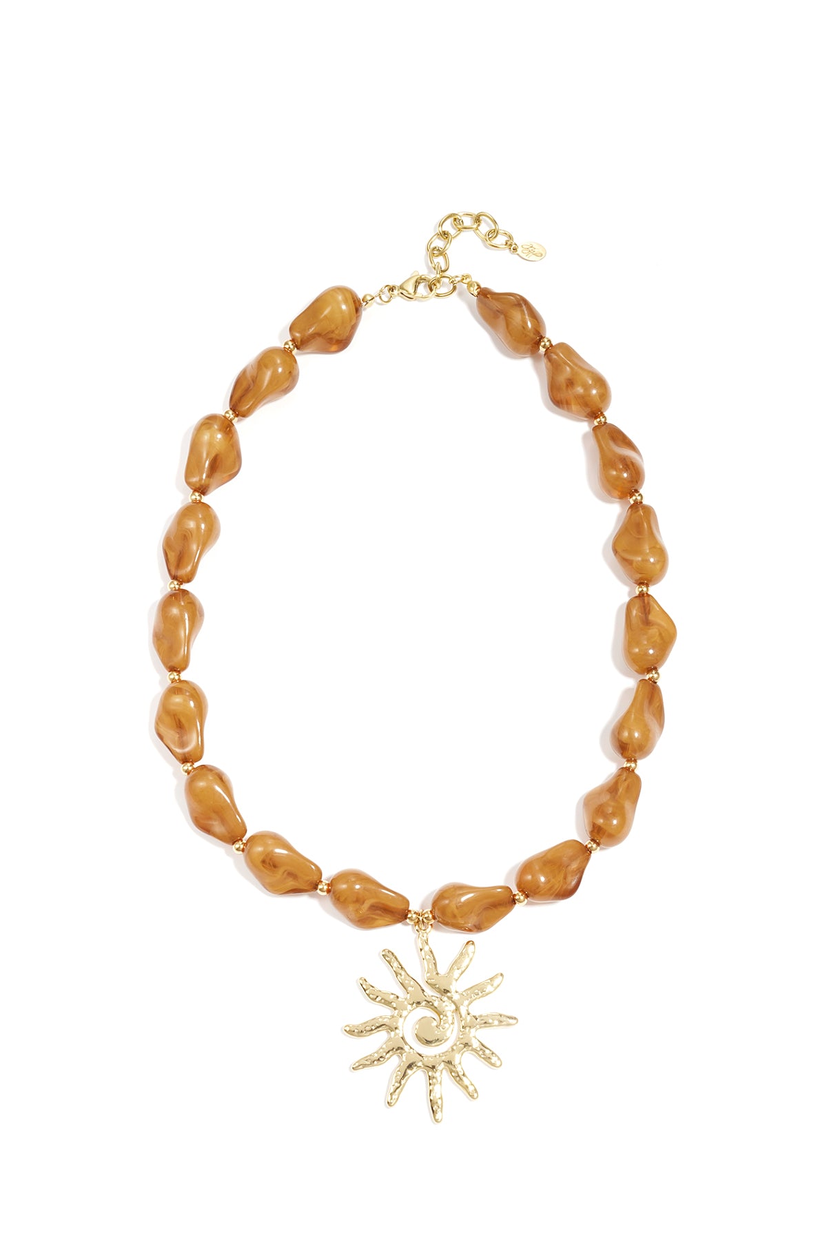Kralenketting met zon charm