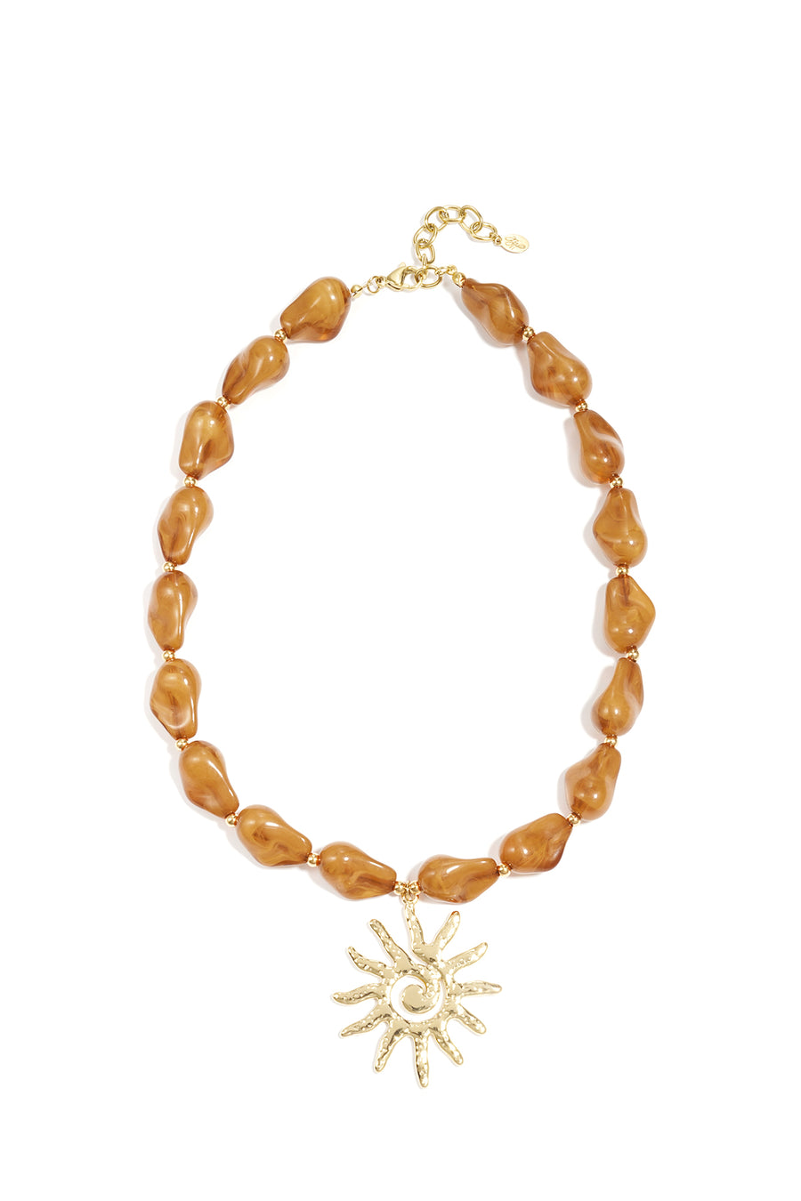 Kralenketting met zon charm