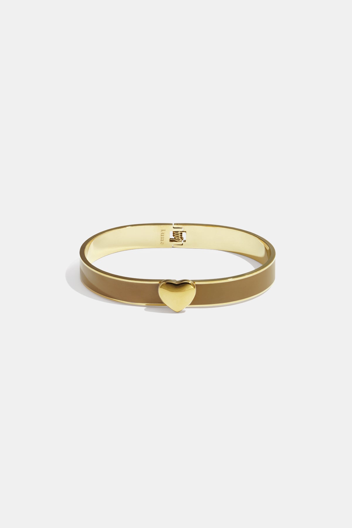 Stainless Steel Heart Bangle for Women – Multiple Colors