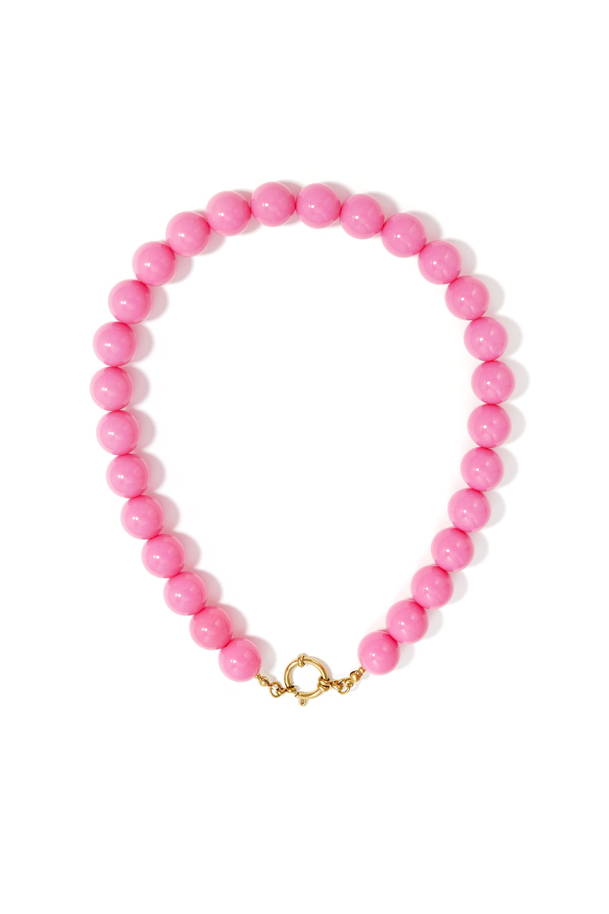 Resin beaded necklace for women - multi-coloured - creative – image 27