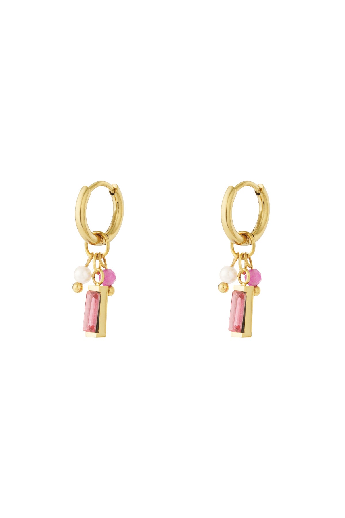 Boucles d'oreilles pendantes pour femmes en acier inoxydable, strass, pierre, plastique avec forme organique