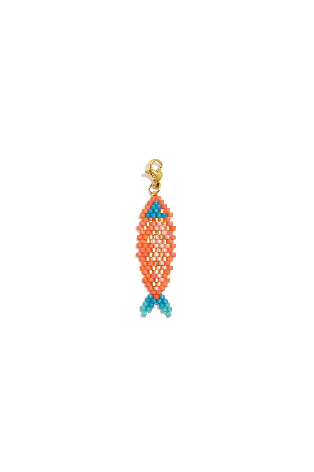 Composant de bijou en verre à motif poisson – plusieurs coloris