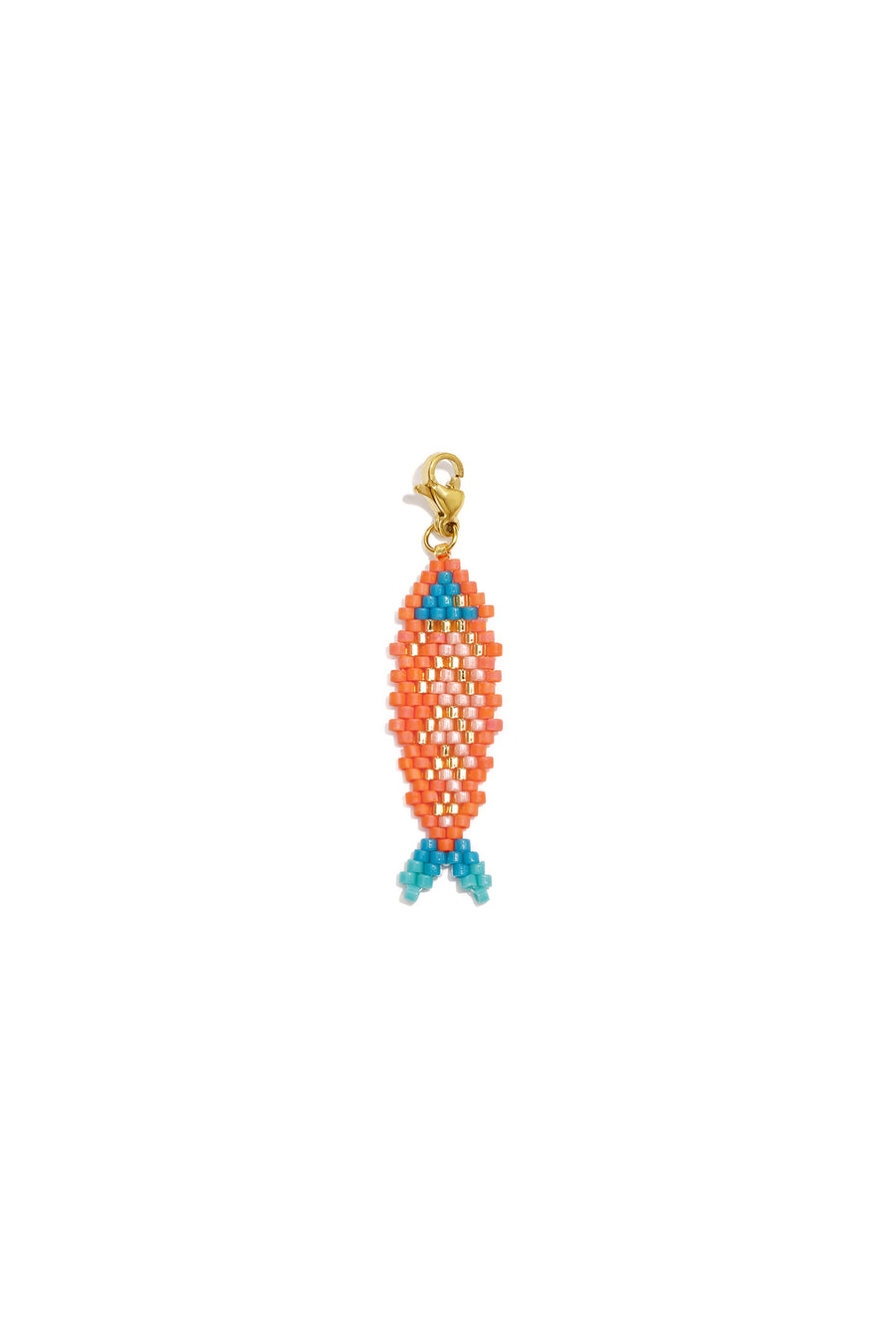 Glazen sieradenbedels met vismotief, vakantie-/strandthema, romantische serie voor dames.