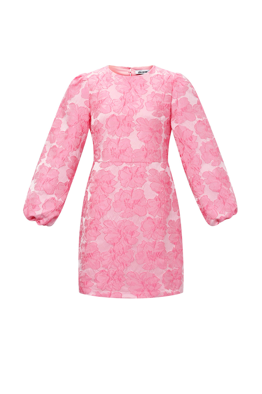 Dames roze Heartbreak jurk met bloemenprint
