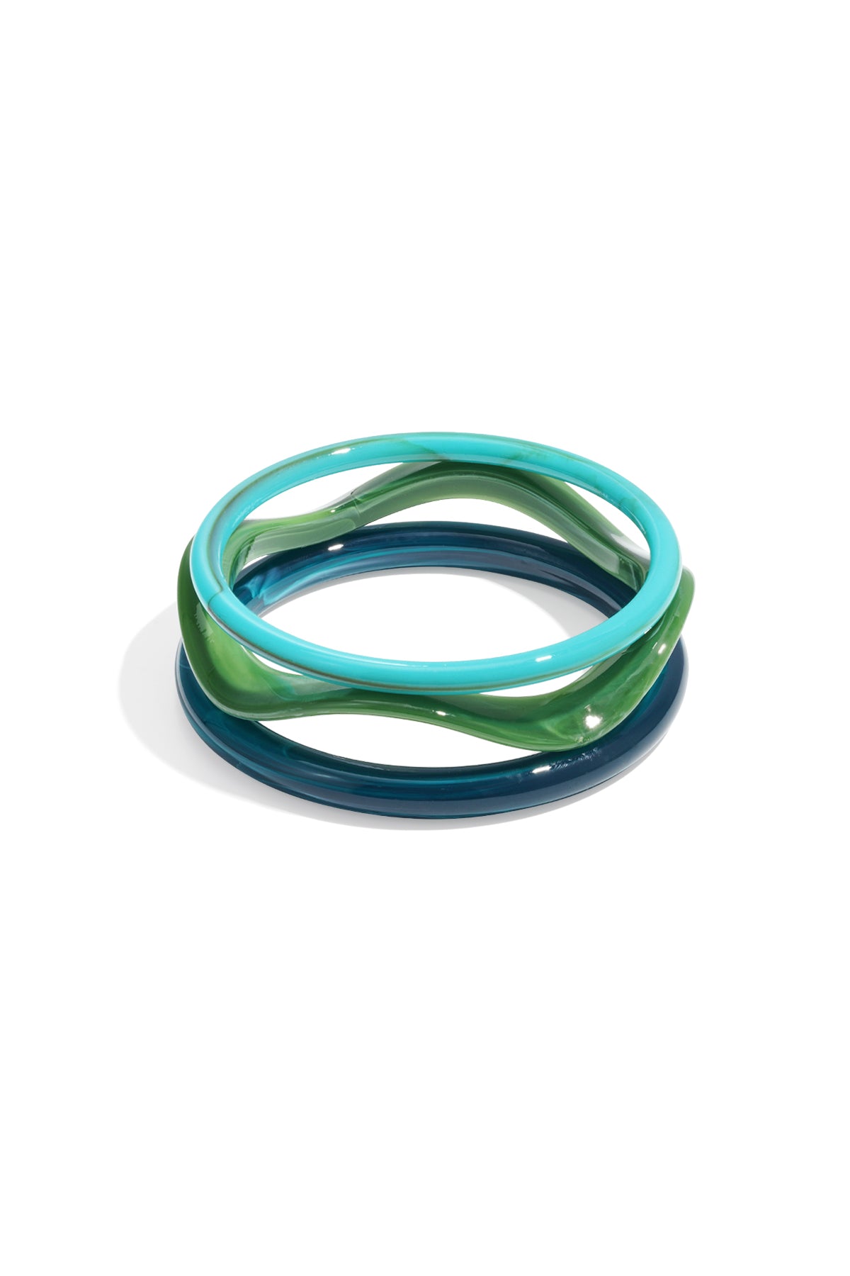Women's Acrylic Solid Bangle – Multiple Colors – image 3