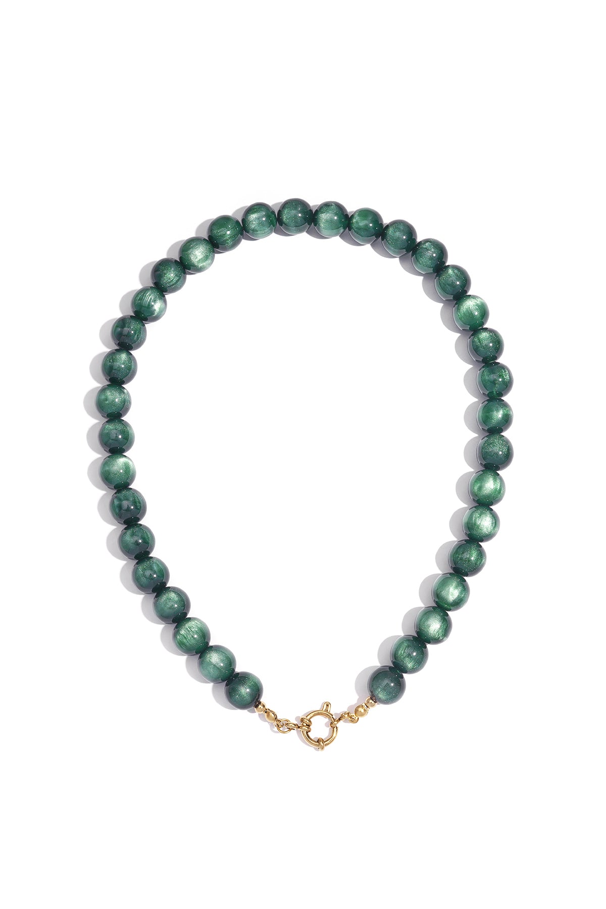 Women's Resin Bead Necklace - Multi-Color - Creative
