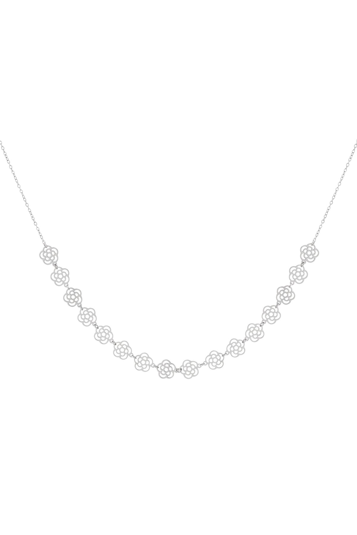 Bloemenliefde ketting
