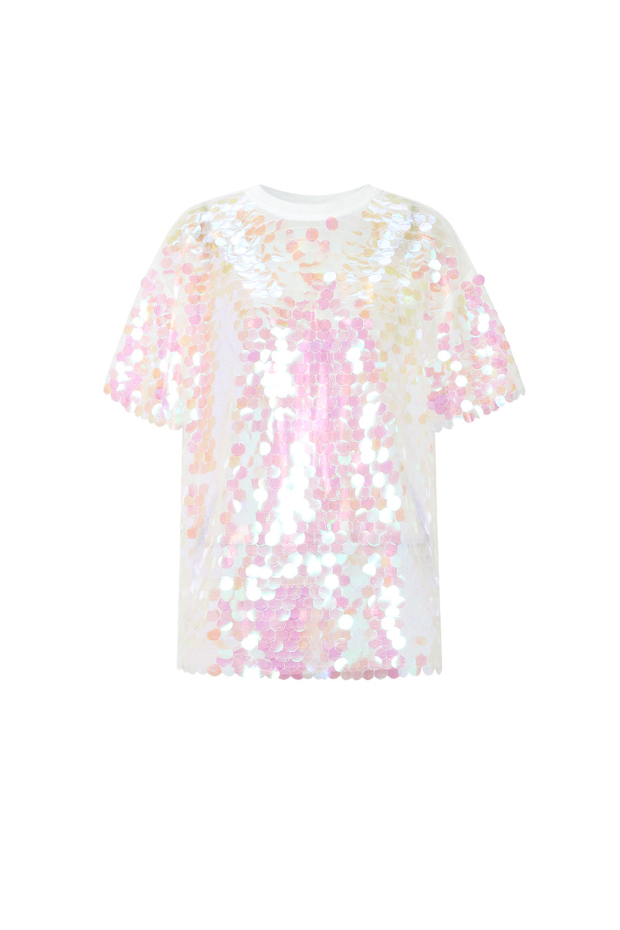 Dames T-shirt met pailletten