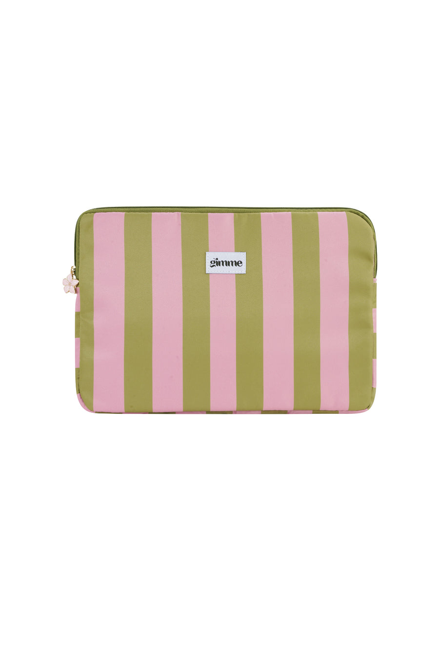Gestreepte laptophoes 13 inch van polyester