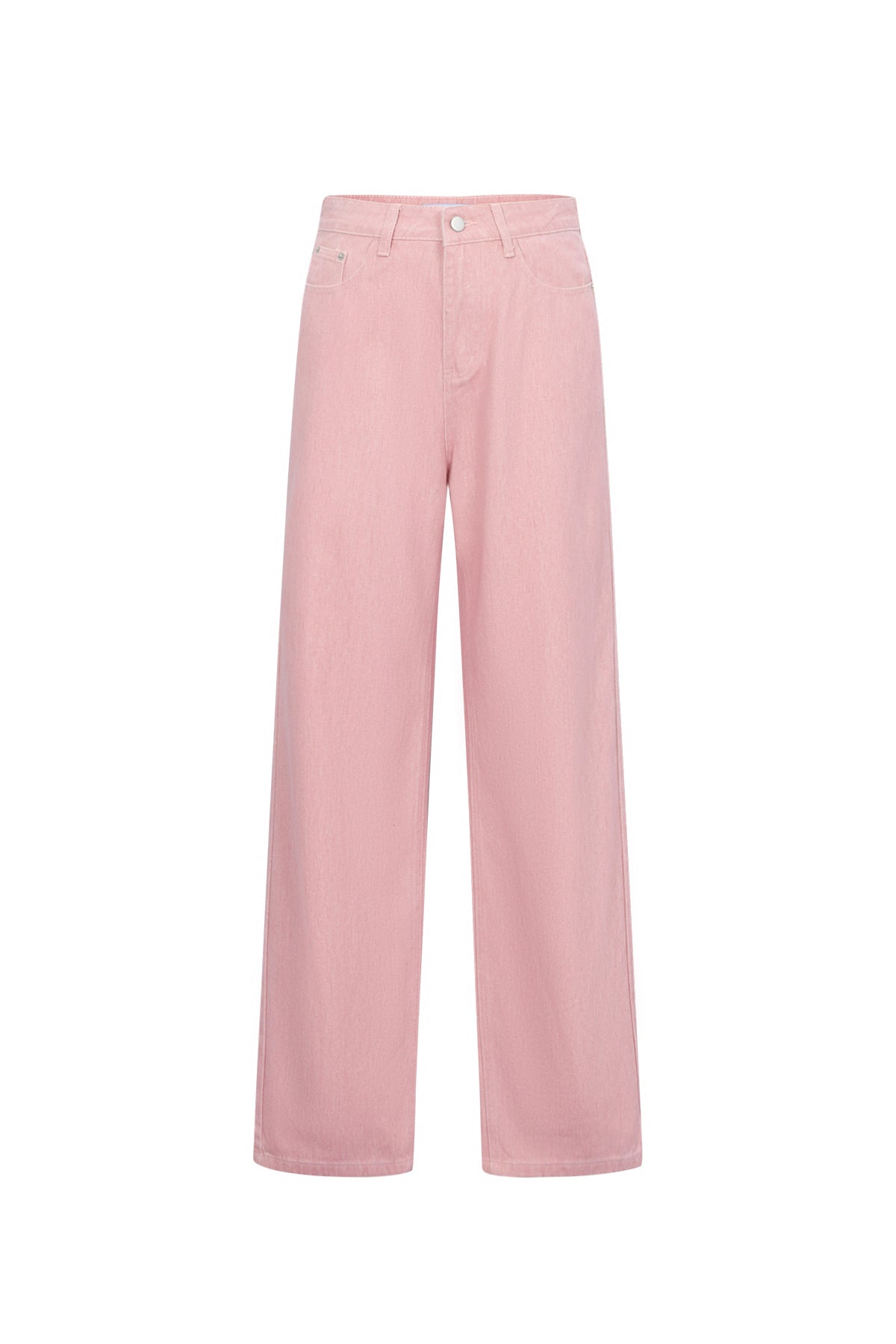 Dames Heartless denim broek van geweven katoen – productfoto 12