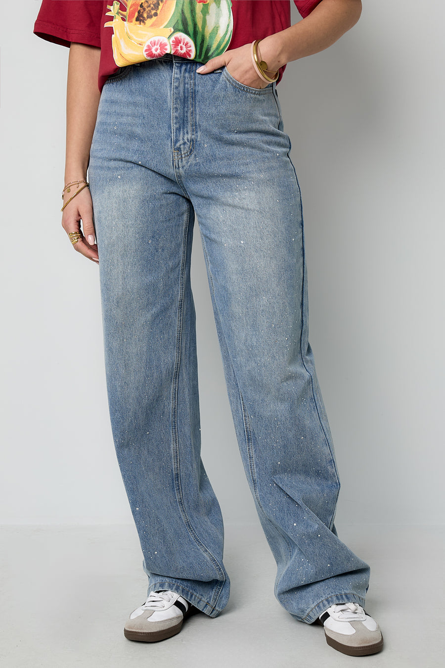 Dames Summer Spark jeans van katoen – productfoto 2