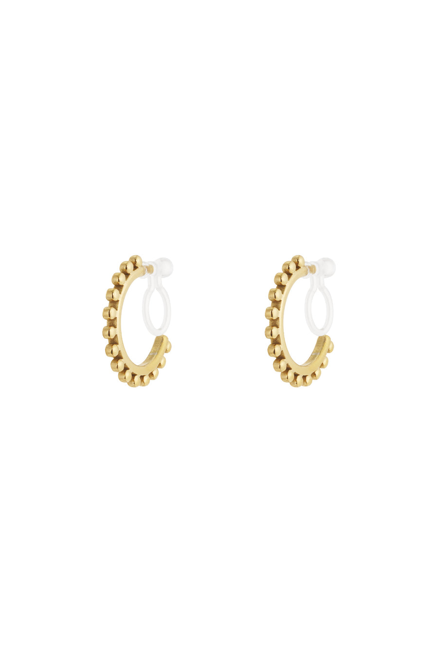 Oorbellen met opvallende ringclip