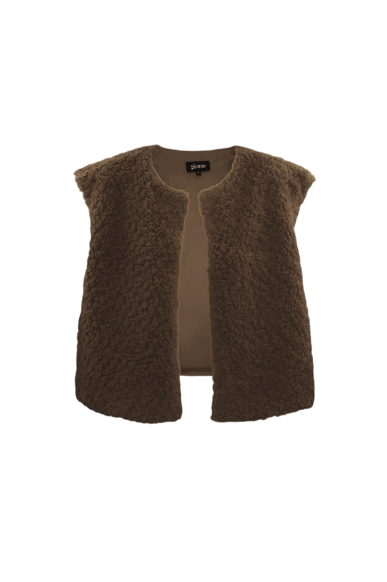 Dames casual mouwloos gilet van polyester – productfoto 8