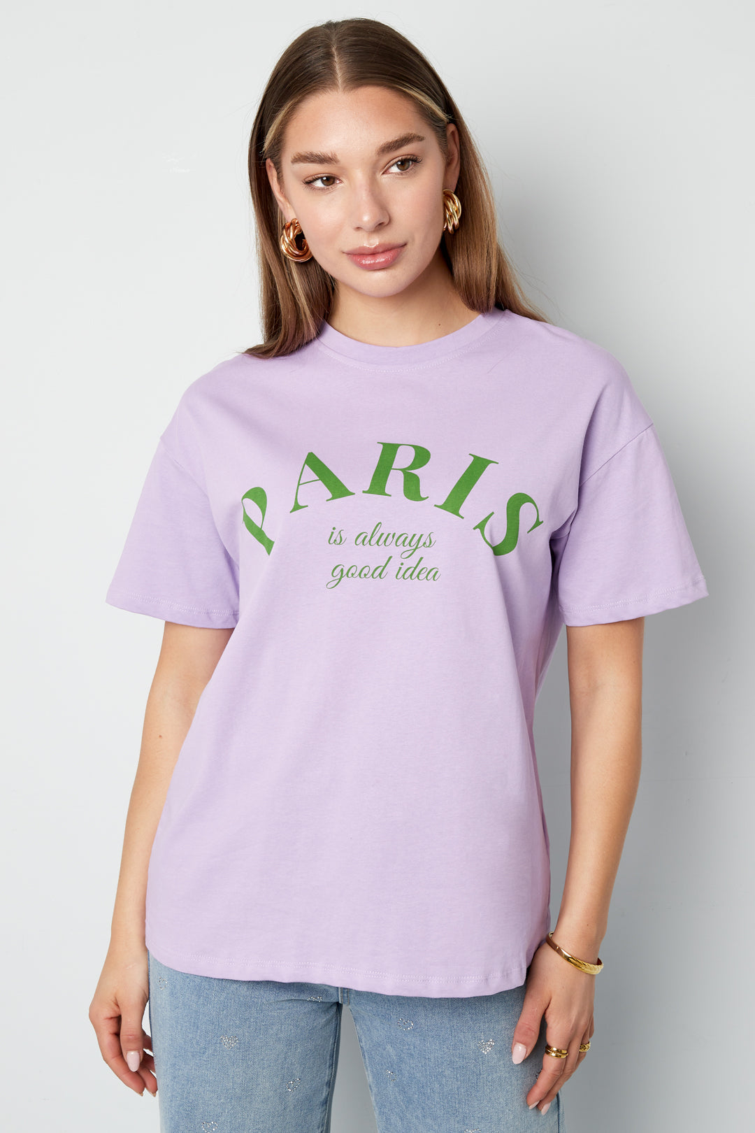 T-shirt pour femme avec texte imprimé – photo 7