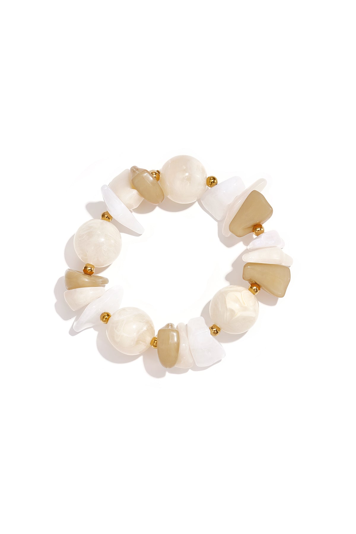 Women's Acrylic Beaded Bracelet - Multi-color - Everyday