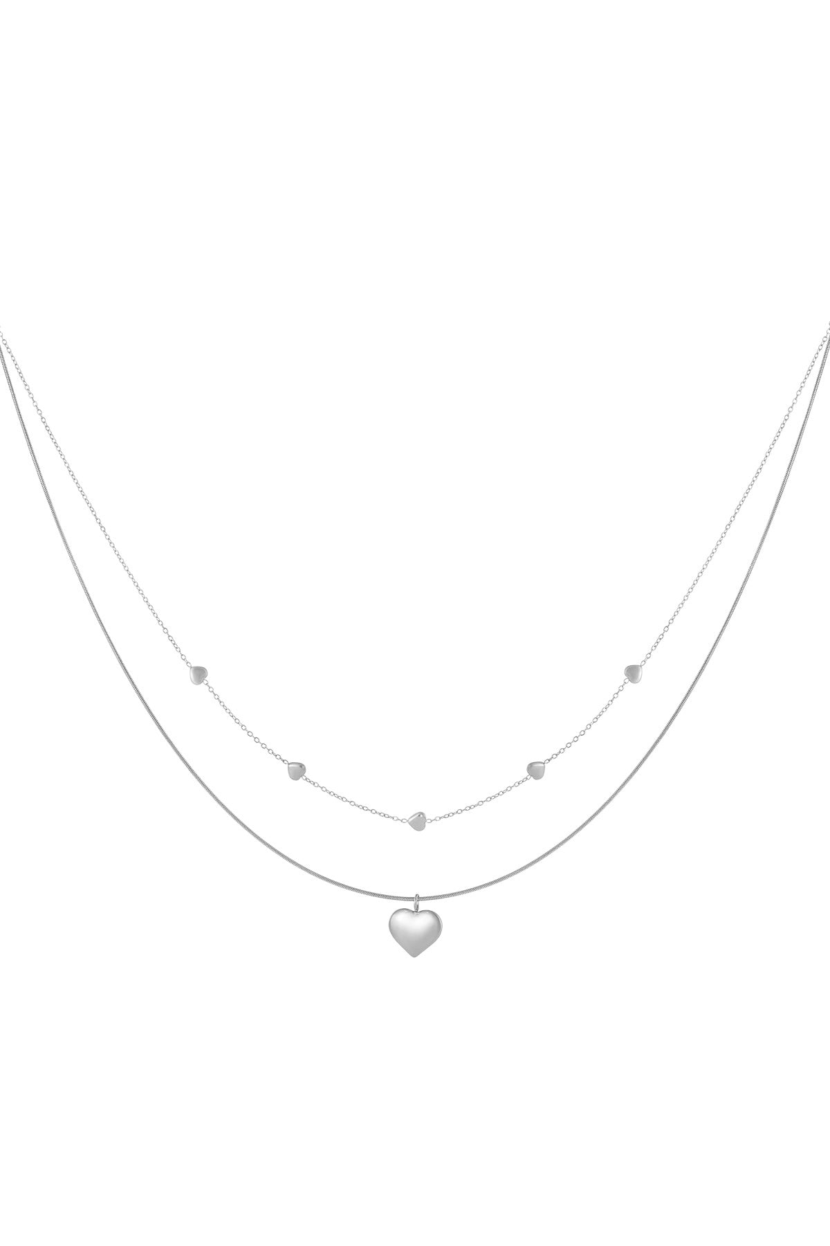 Gelaagde kettingen Hart Casual Dagelijks Eenvoudig Serie Dames sieraden