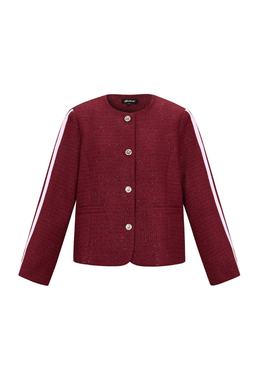 Geweven Polyestervezel Vrouwen Jas Elegant Ruit Herfst/Winter