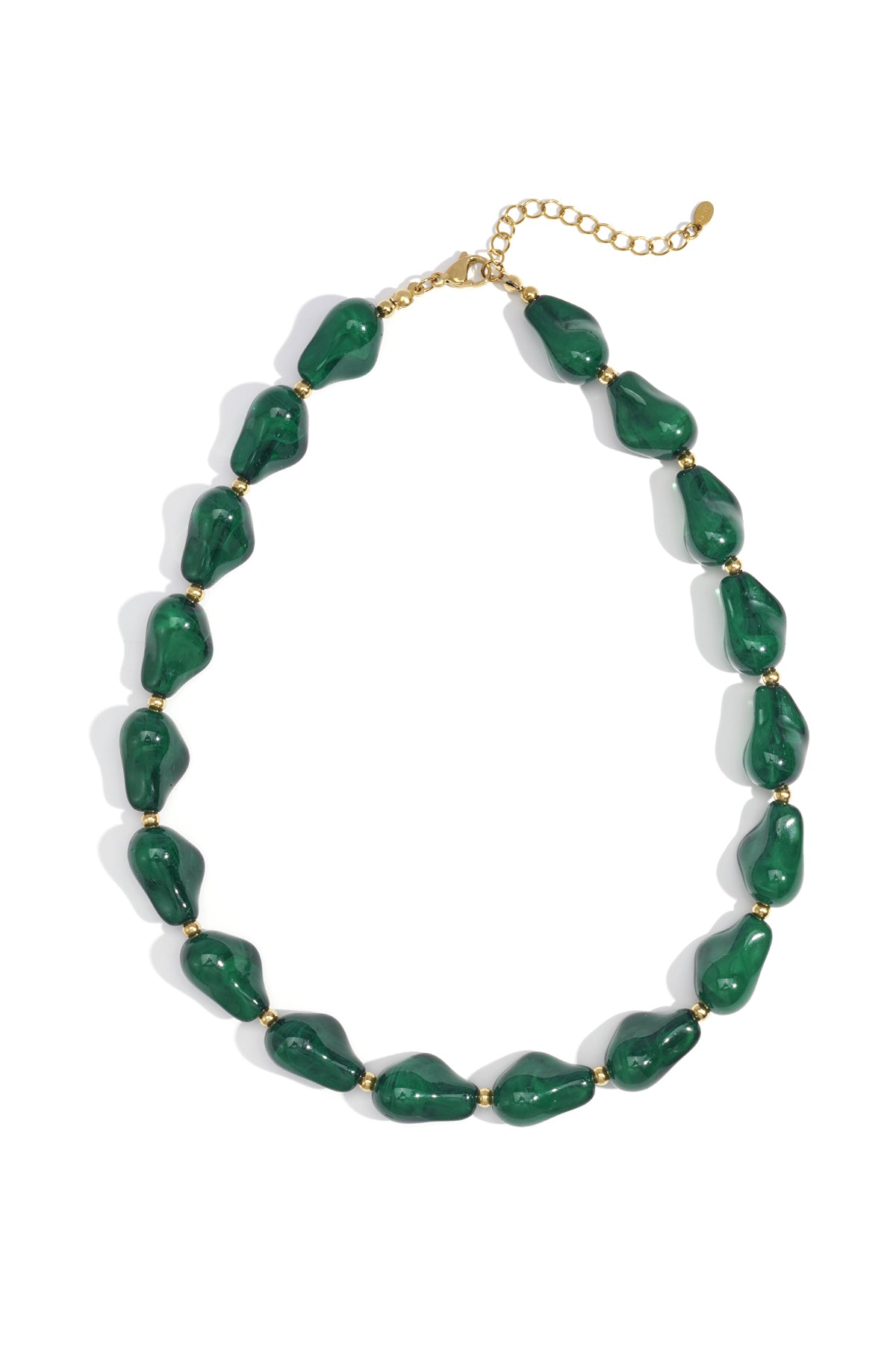 Women's Acrylic Bead Necklace - Multiple Colors - Casual