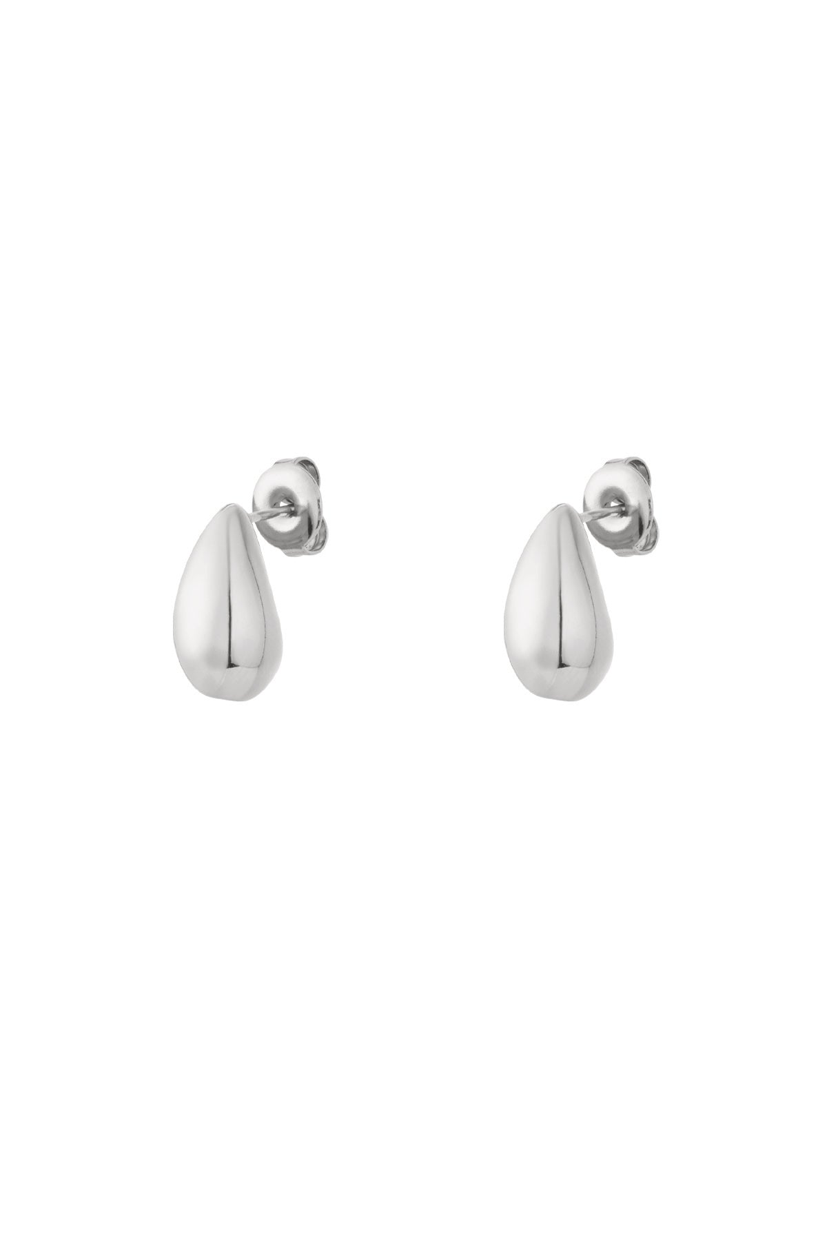 Puces d'oreilles goutte en acier inoxydable pour femmes - doré