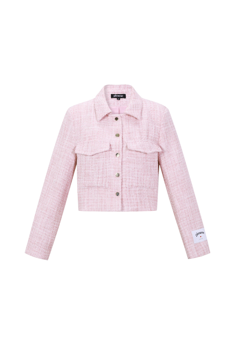 Dames elegant geruit jacket van polyester