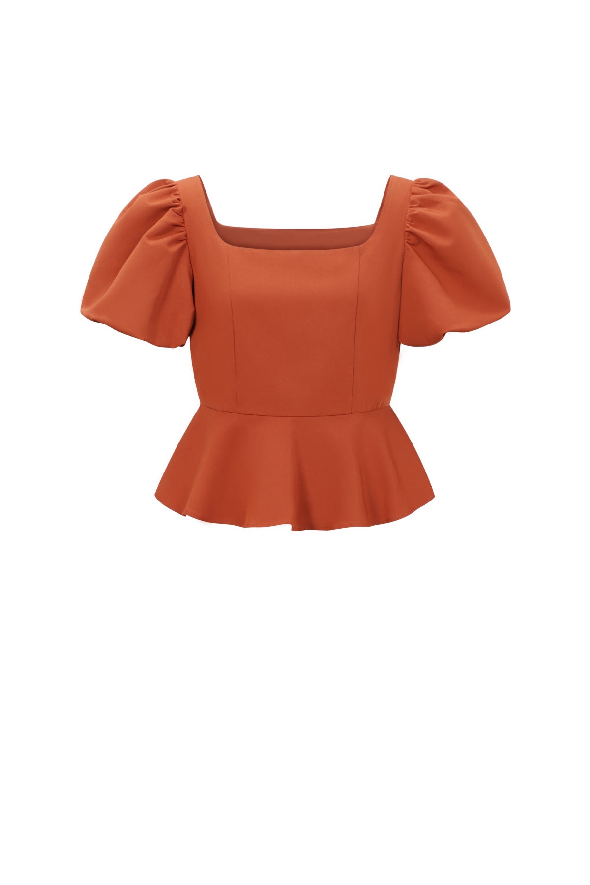 Dames Ariana top van polyester in drie effen kleuren