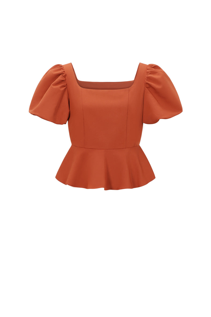 Dames Ariana top van polyester in drie effen kleuren