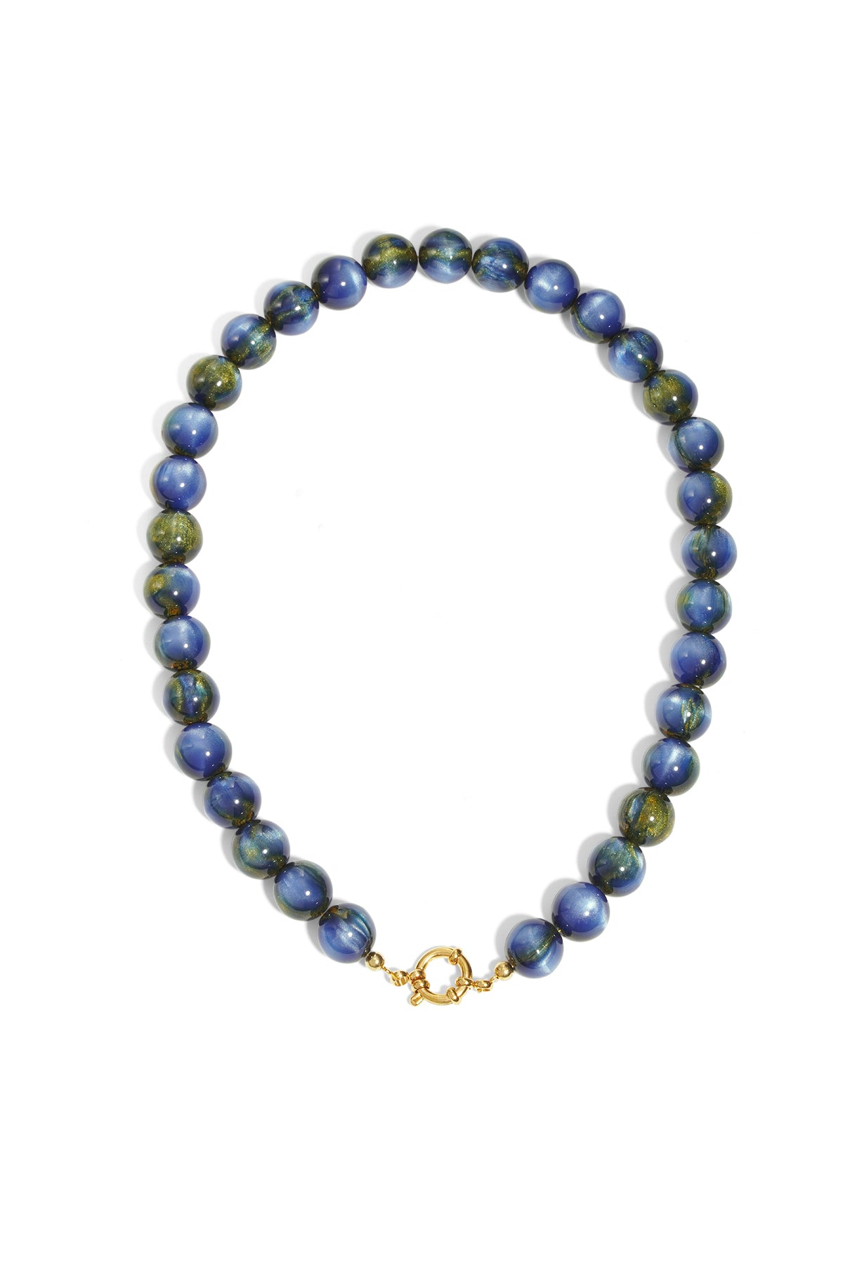 Women's Resin Bead Necklace - Multi-Color - Creative