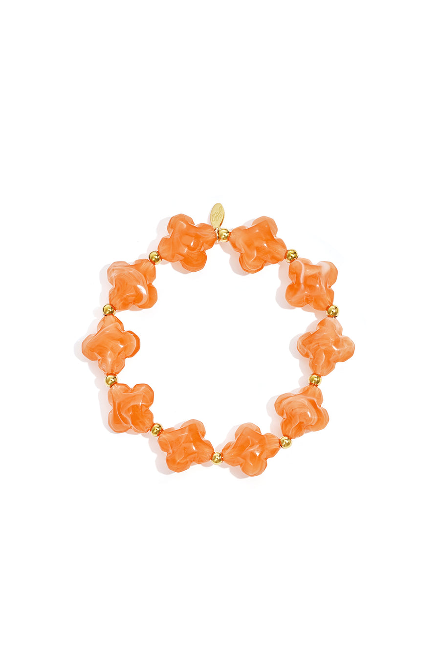 Kralenarmband met klaver kralen
