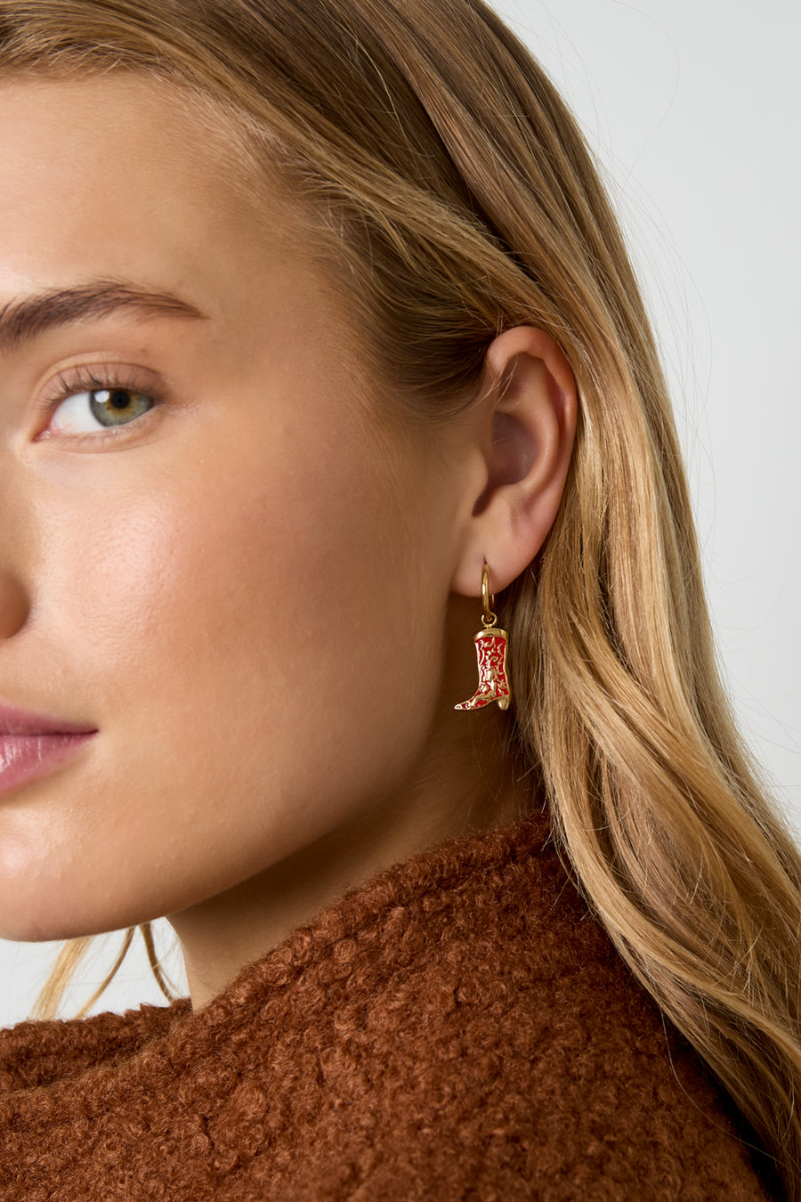 Boucles d'oreilles pendantes en acier inoxydable 304 pour femme - décontractées pour un usage quotidien